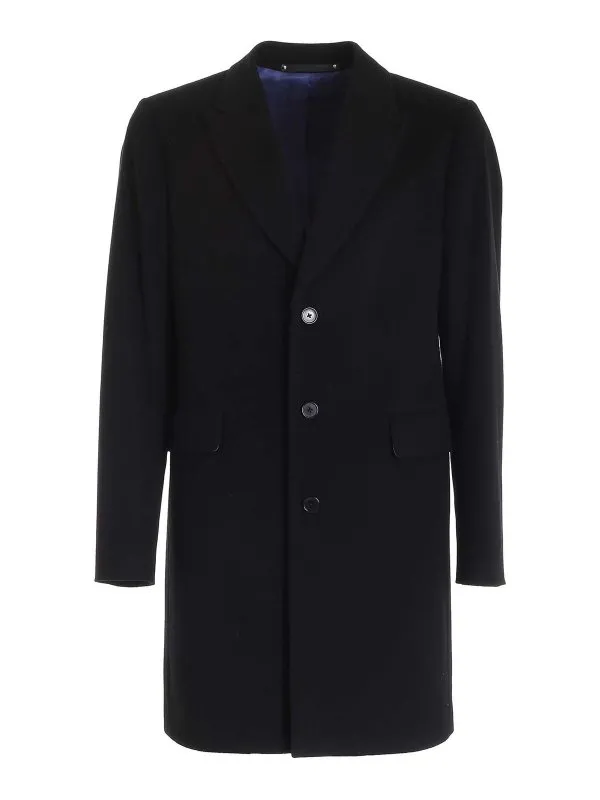 Paul Smith Manteau Au Genou - Noir - Noir - Homme | M1R222PG0011079