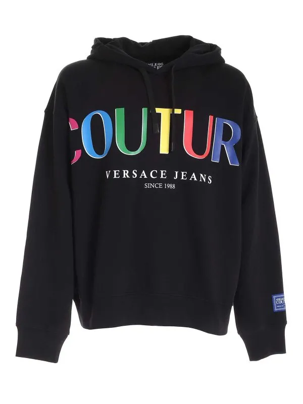Versace Jeans Couture Sweat-Shirts - Noir - Noir | 71GAIP04CF00P899