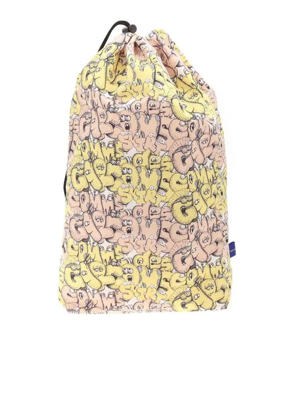 Comme Des Garcons Shirt Sac À Dos - Kaws - Jaune | FHK201W212