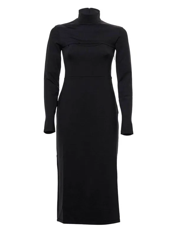Ambush Robe Au Genou - Noir - Noir - Femme | BWDB014F21JER0011000