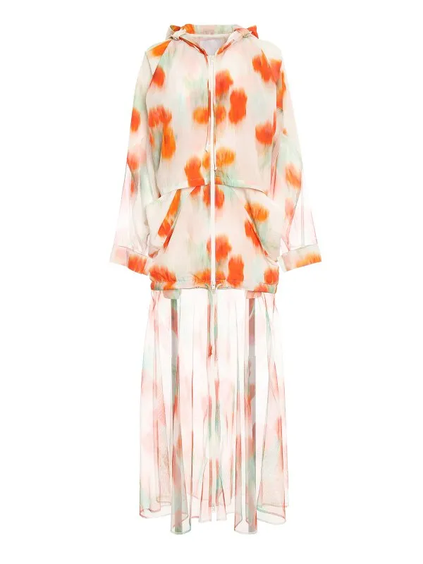 Kenzo Manteau Long - A Fleurs - Multicolore | FB52WOU219G319