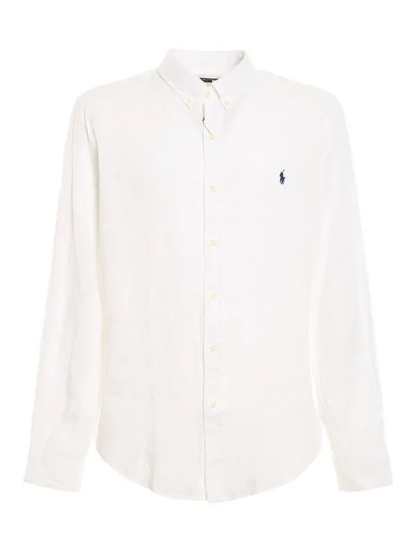 Polo Ralph Lauren Chemise - Blanc - Blanc - Homme | 710829443002
