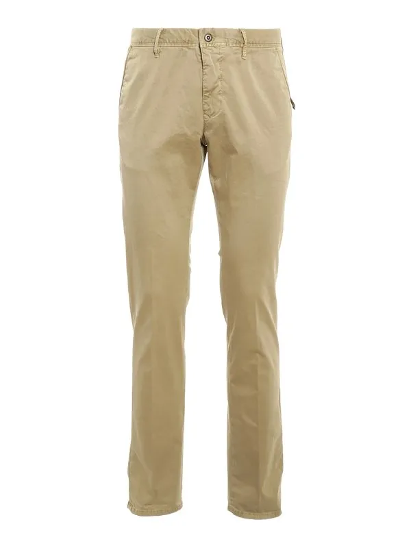 Slowear Incotex Pantalons Décontractés - Beige | 12S10390664411