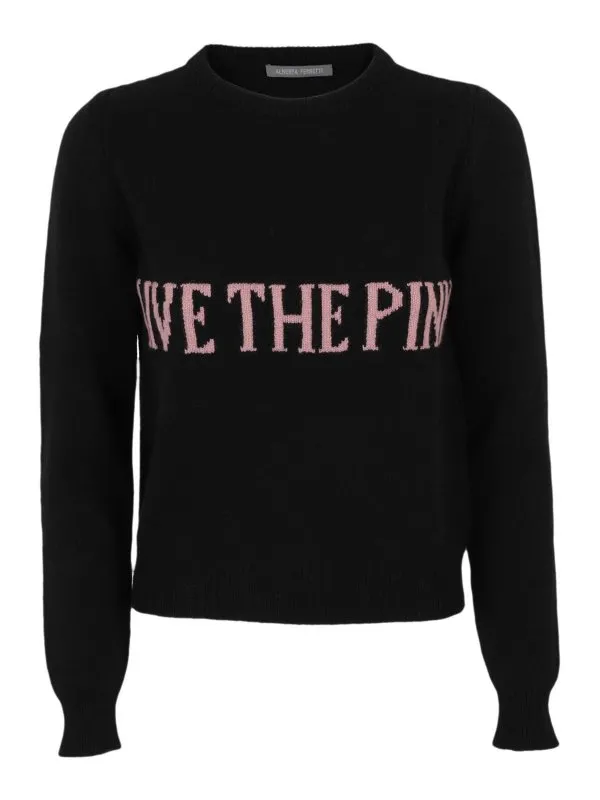 Alberta Ferretti Pull Col Rond - Save The Pink | 094466051555
