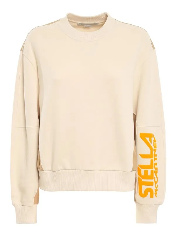 Stella Mccartney Sweat-Shirts - Mx - Crème | 603661SOW799201