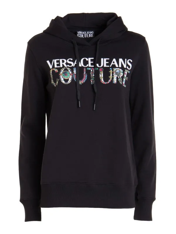 Versace Jeans Couture Sweat-Shirts - Noir - Noir | 71HAIF4CF00F899