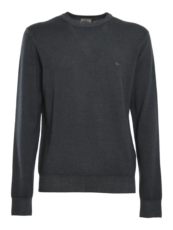 Etro Pull Col Rond - Bleu - Bleu - Homme | 1M50097402