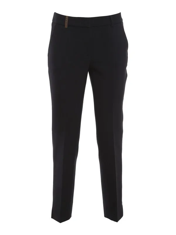 Peserico Pantalons Décontractés - Bleu - Bleu | P0471801934861