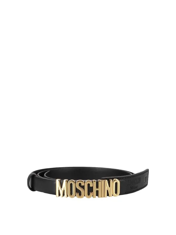 Moschino Ceinture - Noir - Noir - Femme | 800880010555