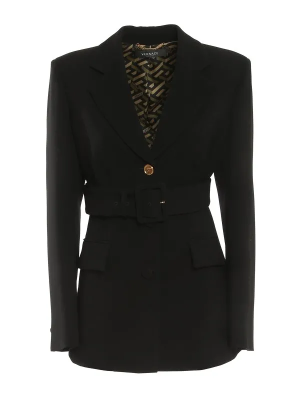 Versace Blazer - Noir - Noir - Femme | 10017281A017981B000