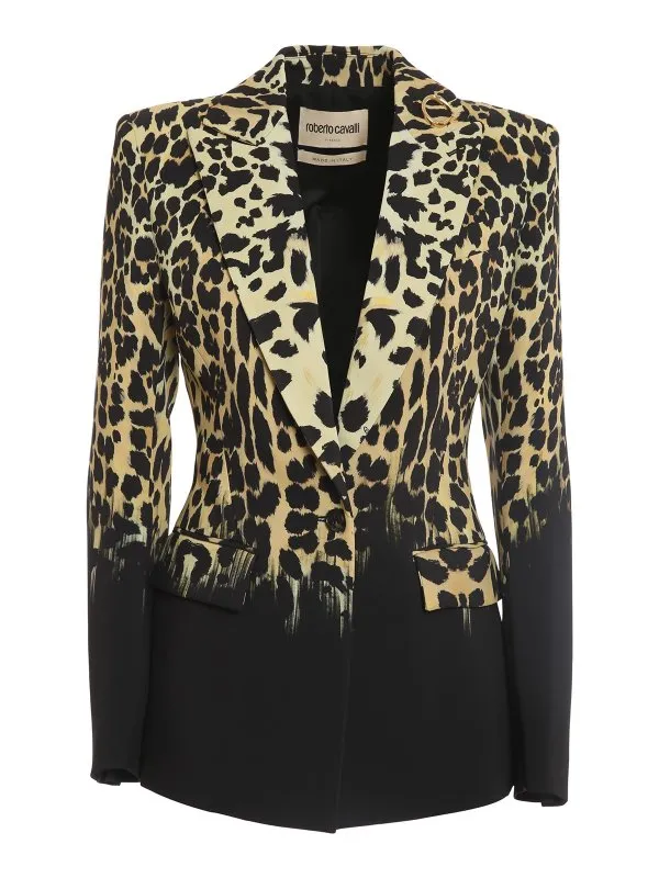 Roberto Cavalli Blazer - Noir - Noir - Femme | NQT401ORB78T0108