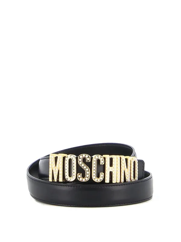 Moschino Ceinture - Noir - Noir - Femme | 804680081555