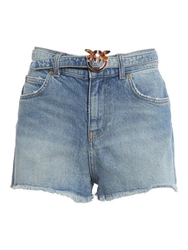 Pinko Short - Gina 3 - Clair Délavé - Femme | 1J10UTY82NF15