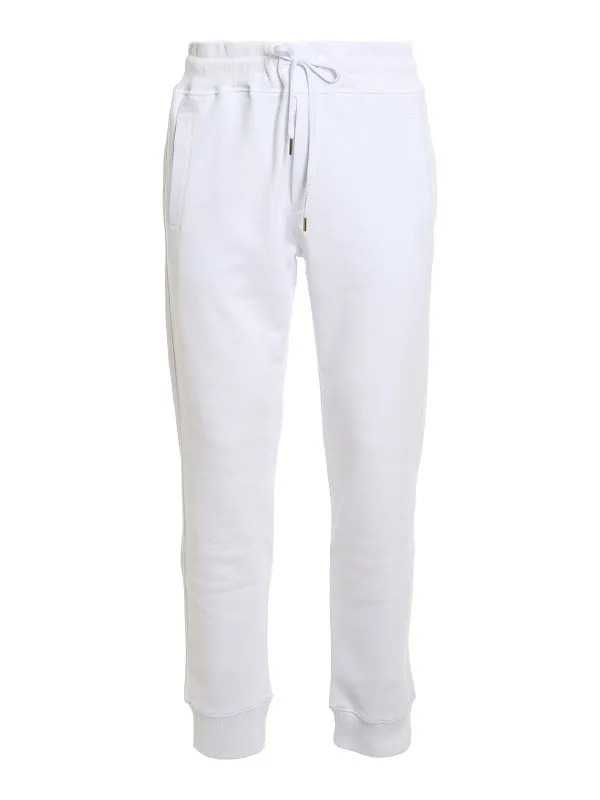 Versace Jeans Couture Pantalons De Sport - Blanc | 72GAAT04CF01TG03