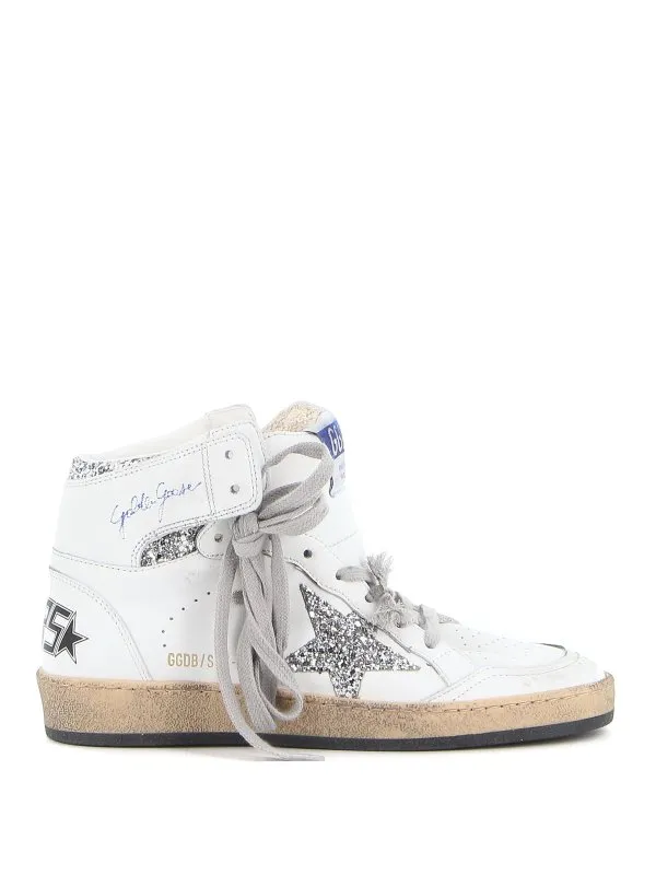 Golden Goose Baskets - Sky Star - Blanc | GWF00230F00219280185