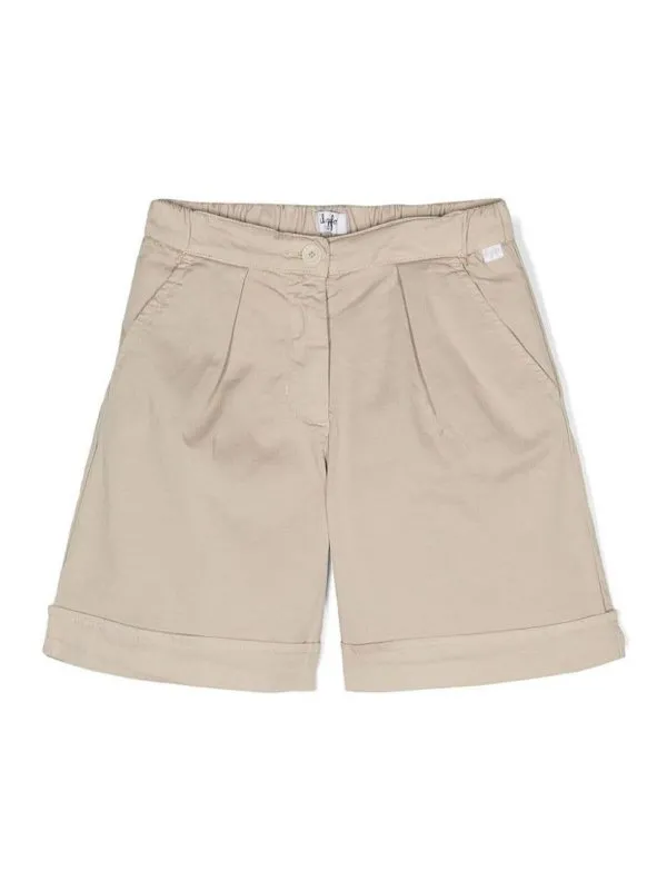 Il Gufo Short - Beige - Beige - Fille | P24PB170C6034126
