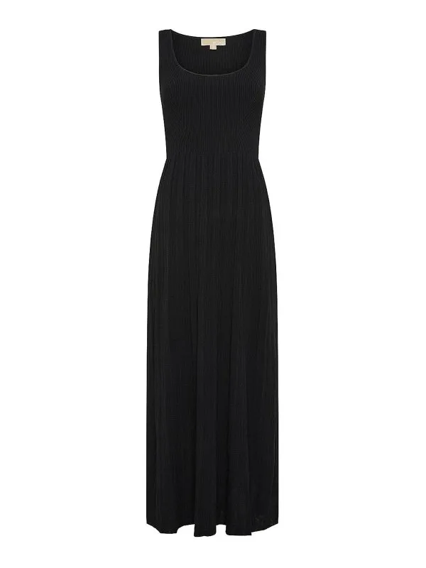 Michael Kors Maxi Robe - Noir - Noir - Femme | MS4822IBFD001