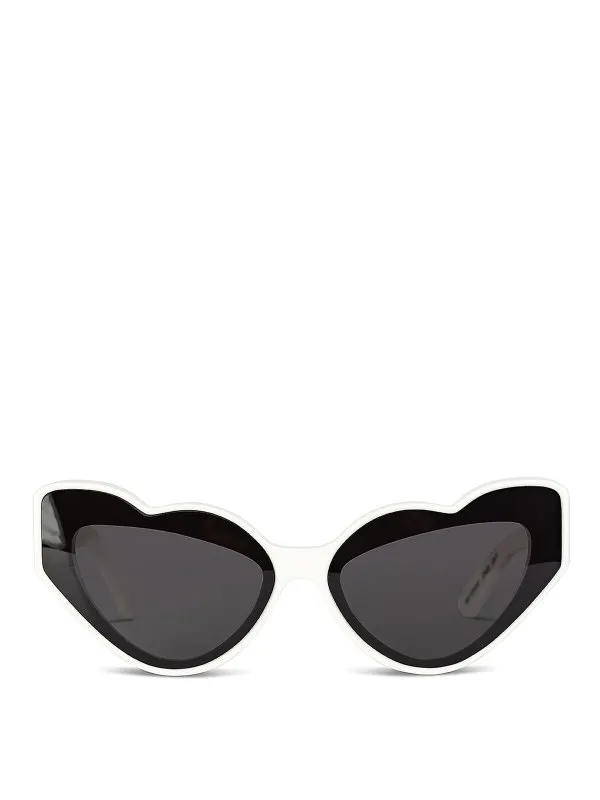 Fiorucci Lunettes De Soleil - Blanc - Noir | U01FPASU133AC03WH01