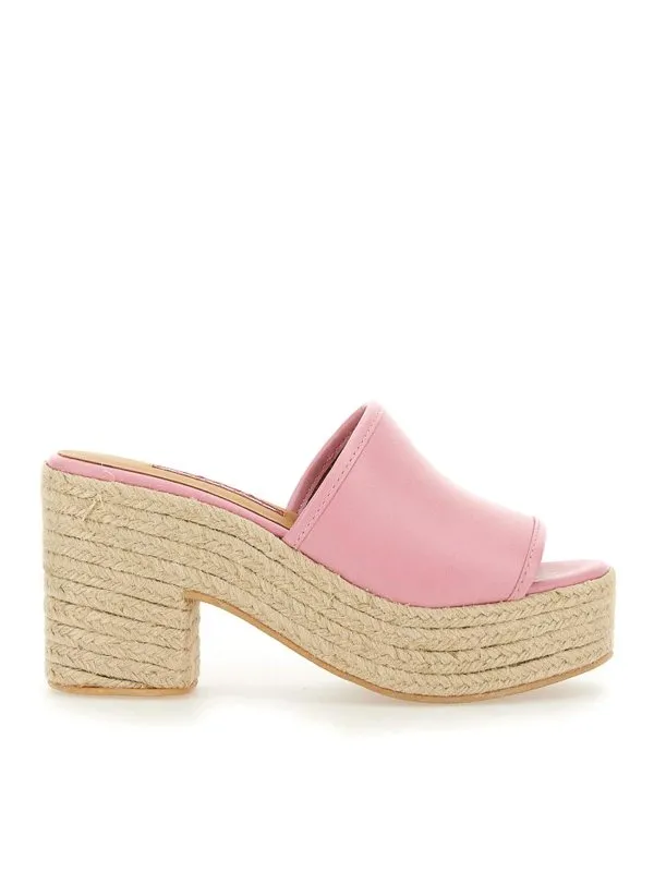 Moschino Jeans Sandales - Couleur Chair - Femme | 321437960224