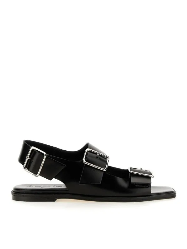 Aeyde Sandales - Noir - Noir - Femme | BRNS08FL65BLACK
