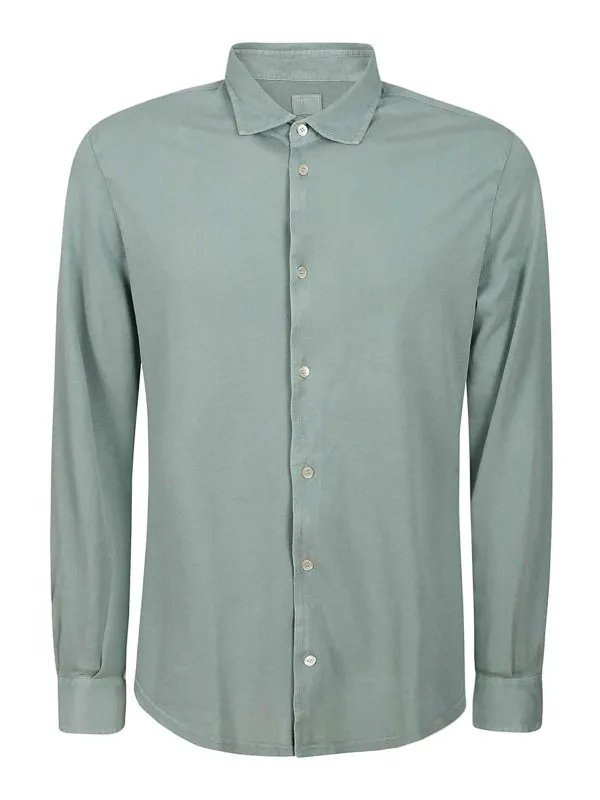 Fedeli Chemise - Robert - Vert - Homme | 7UEF0123198