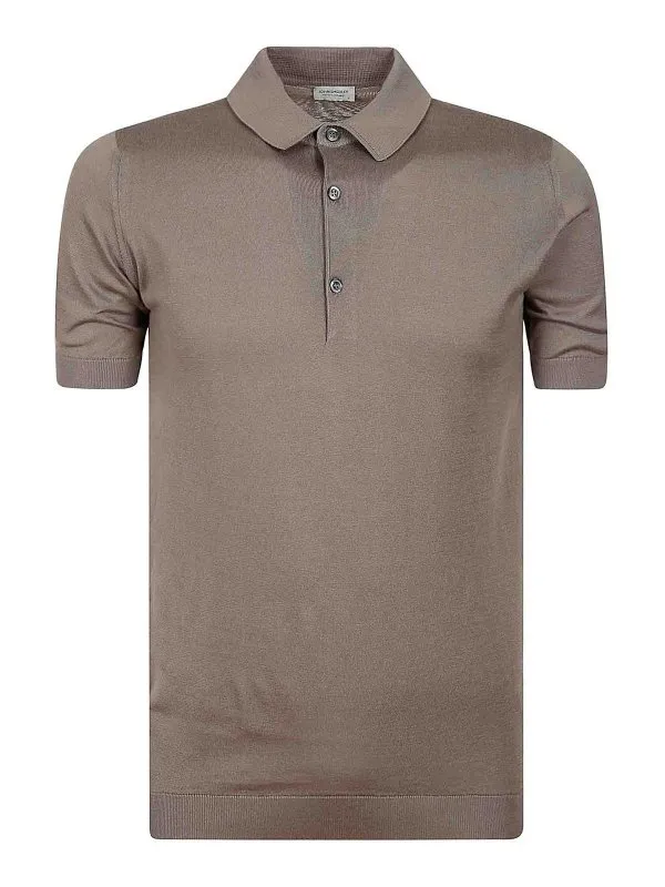 John Smedley Chemise - Marron - Marron - Homme | ADRIANBEIGE
