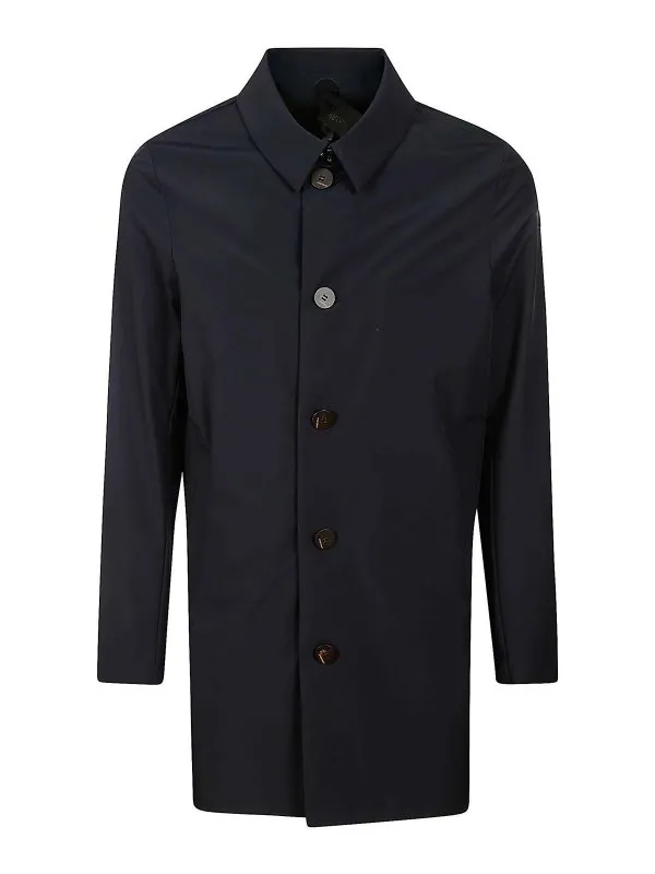 RRD Roberto Ricci Designs Manteau Au Genou - Bleu Foncé | 2400760