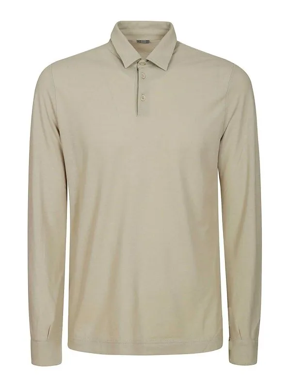 Zanone Polo - Beige - Beige - Homme | 811819ZG380Z2914