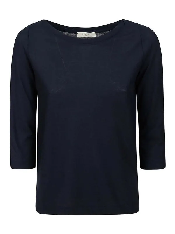 Zanone T-Shirt - Bleu - Bleu - Femme | 853010ZG480Z0178