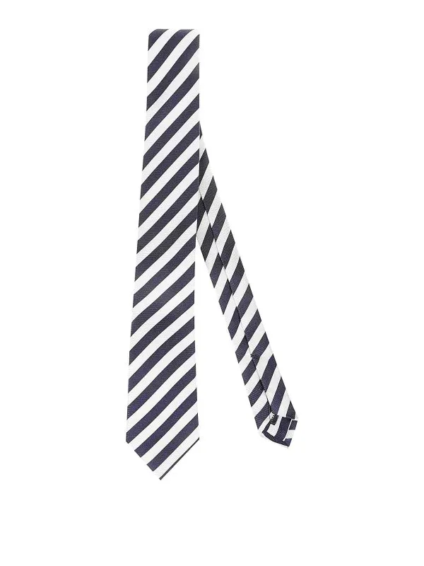 Errico formicola Cravate - Multicolore - Blanc - Homme | S24N3221