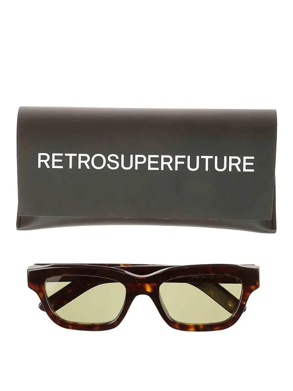 Retro Super Future Lunettes - Marron - Marron - Homme | F4G3627
