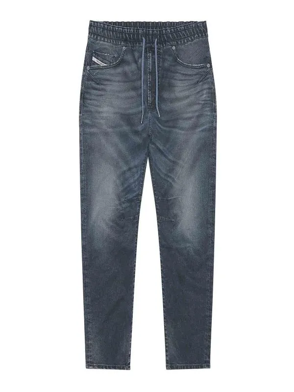 Diesel Jean Droit - Foncé Délavé - Homme | A09730068EX02