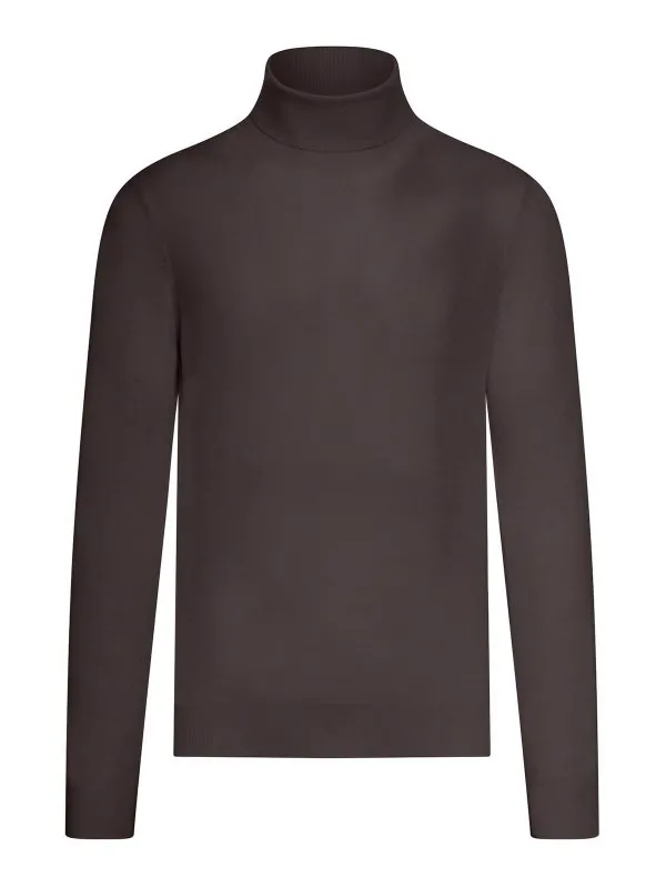 Nome Pull Col Roulé - Marron Foncé - Homme | 4516314790198