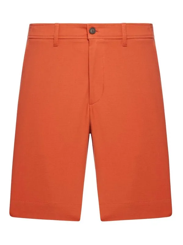 Maison Kitsuné Short - Orange - Orange - Homme | MM01402WW0074P674