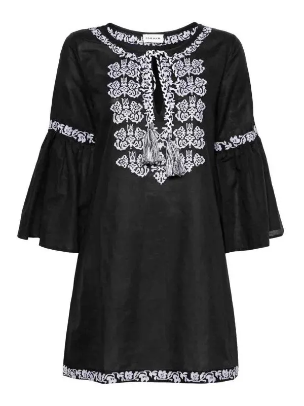 P.A.R.O.S.H. Robe Courte - Noir - Noir - Femme | D721949ANERO