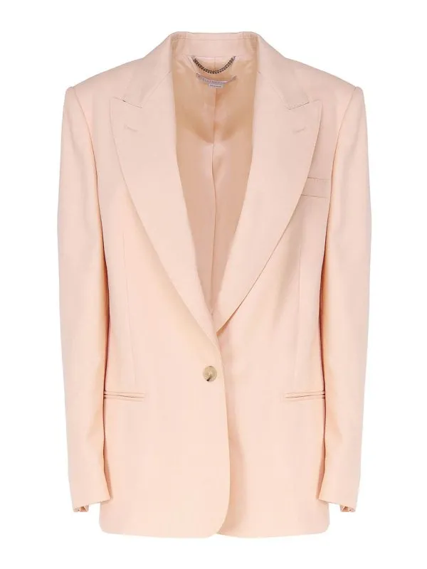 Stella Mccartney Blazer - Rose - Rose - Femme | 6501093BU6555566