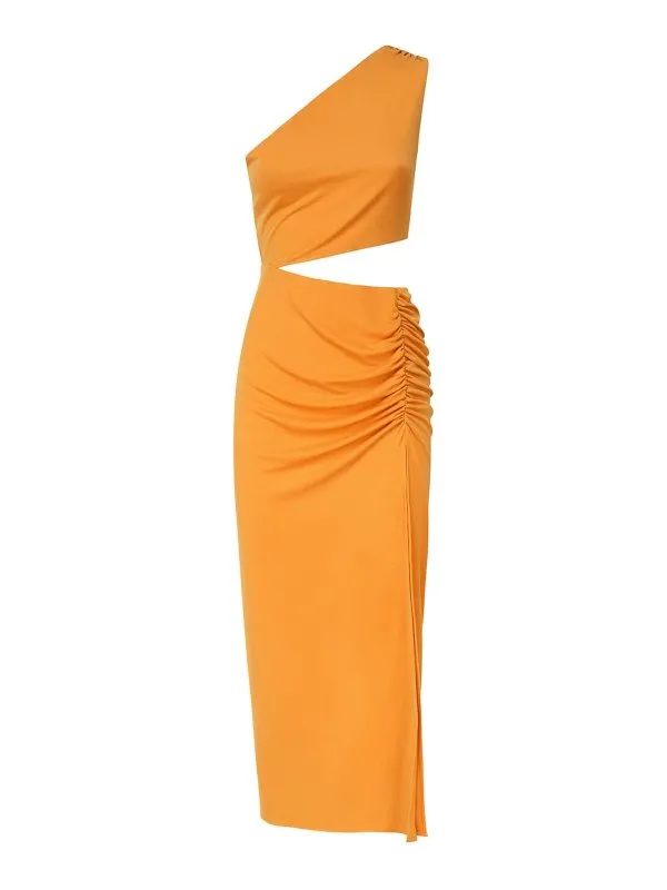 The Andamane Maxi Robe - Orange - Orange | TM150101ATJP152AMBER