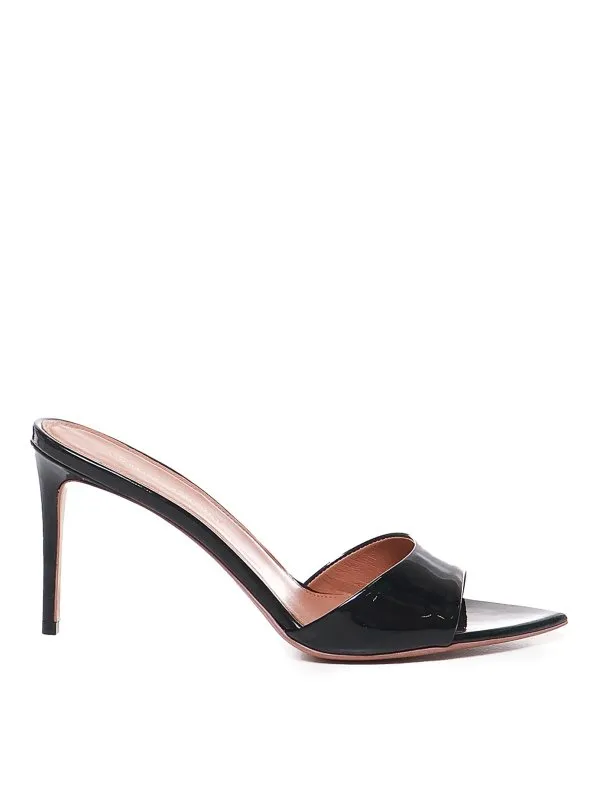 Giuliano Galiano Mules - Noir - Noir - Femme | ALIXIA80VERNICENERO