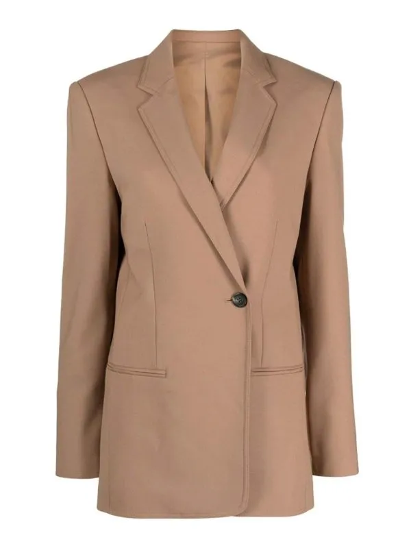 Helmut Lang Veste Casual - Marron - Marron - Femme | N10HW102V0Z