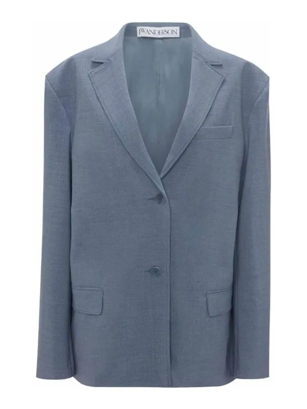 J.W. Anderson Blazer - Bleu - Bleu - Femme | JK0292PG1328696