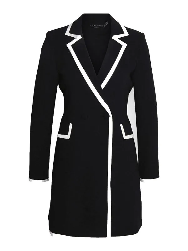 Alice+Olivia Robe Courte - Noir - Noir - Femme | CL000202524G980