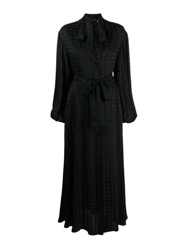 M.S.G.M. Maxi Robe - Noir - Noir - Femme | 3541MDA2123760199
