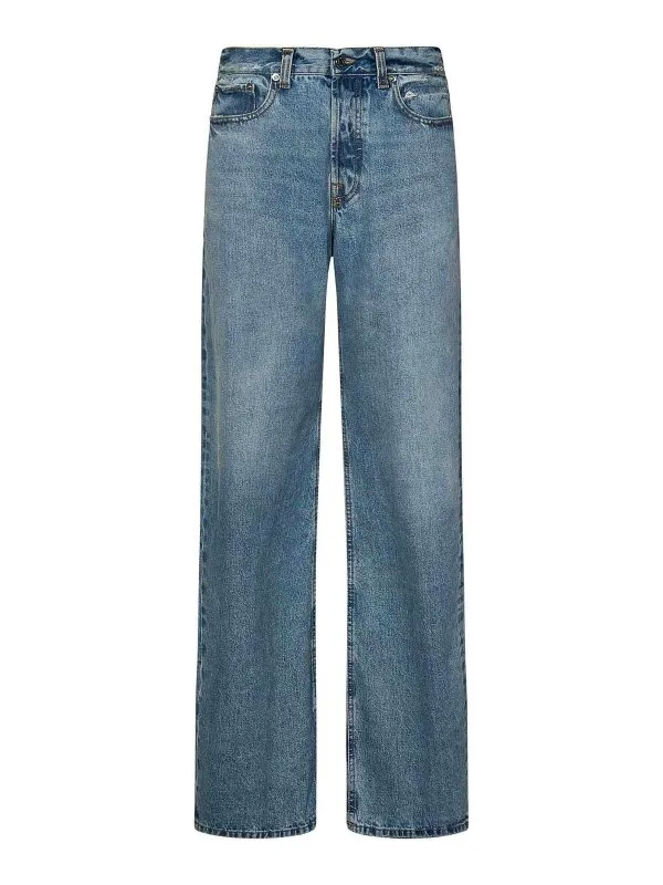 Armarium Jean Droit - Bleu - Bleu - Femme | ARMTMP015DE01005