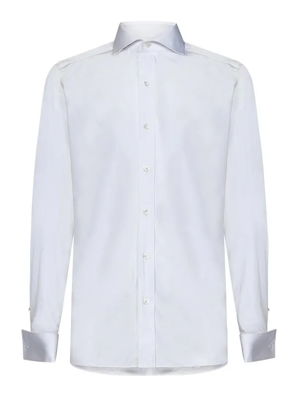 Tom Ford Chemise - Blanc - Blanc - Homme | HSCW01CGS11AW001