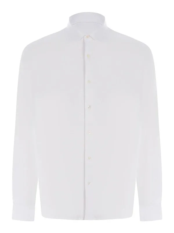 Filippo De Laurentiis Chemise - Blanc - Blanc | CAMLBASJERLUX001