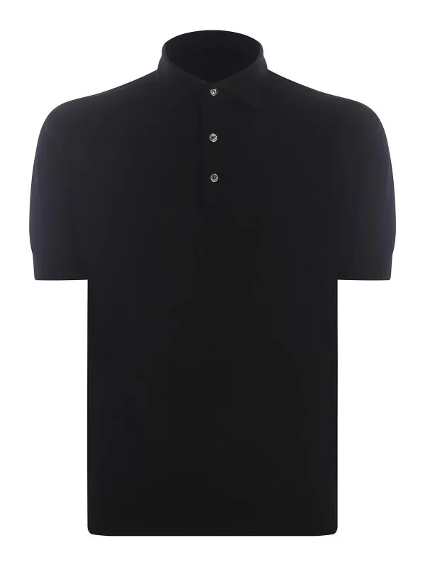 Filippo De Laurentiis Polo - Noir - Noir - Homme | PL1MCPARCR14R990