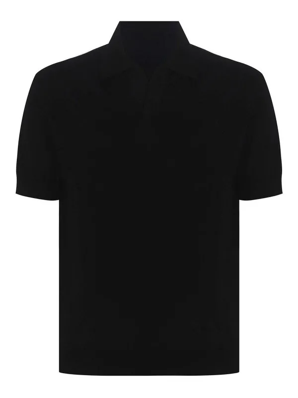 Filippo De Laurentiis Polo - Noir - Noir - Homme | PL1MCSKSU18R990
