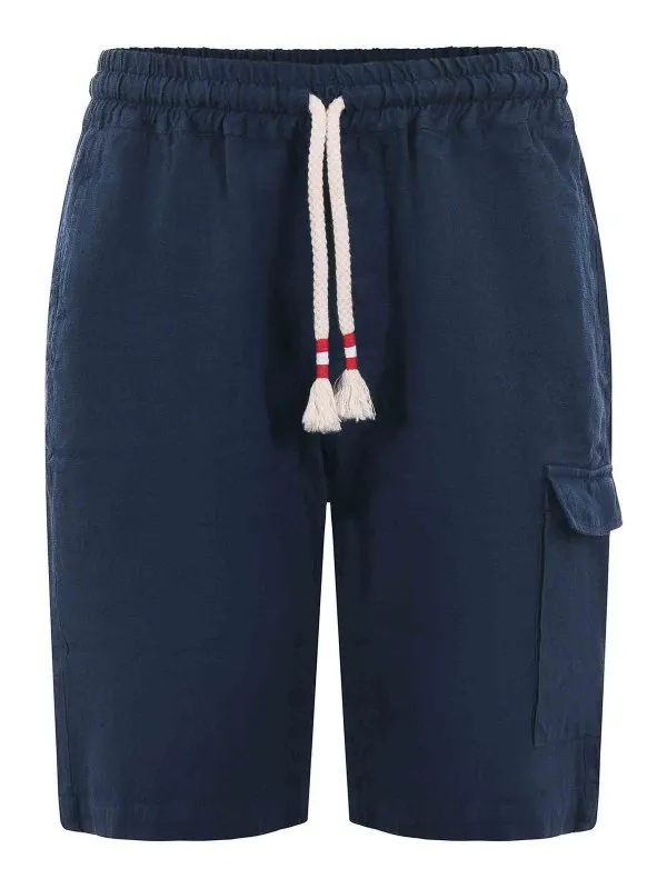 Mc2 Saint Barth Short - Bleu - Bleu - Homme | MRE000201526F