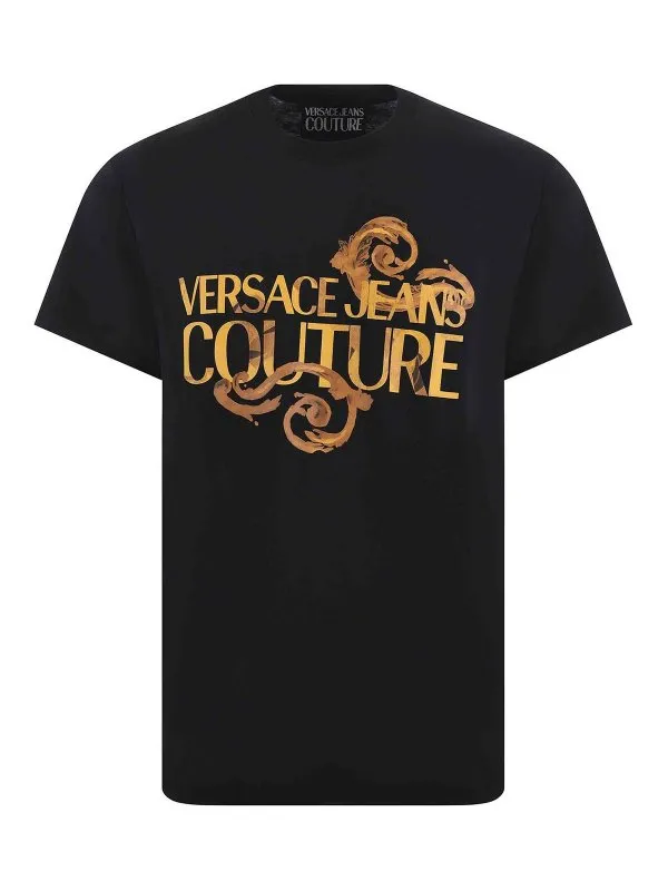 Versace Jeans Couture Jean Droit - Noir - Noir | 76GAHG00CJ00GG89