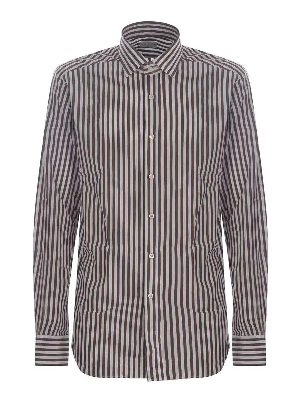 Xacus Chemise - Marron - Marron - Homme | 53111232087